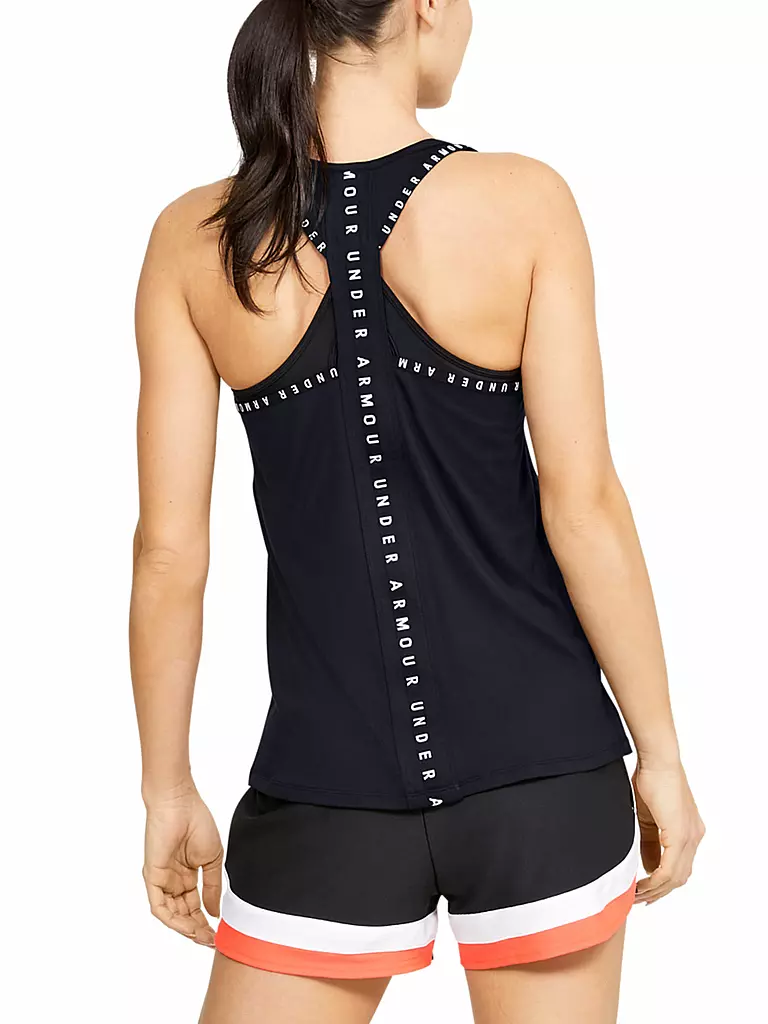UNDER ARMOUR Damen Fitness Tanktop UA Knockout schwarz